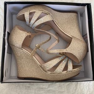 Sparkly Wedges